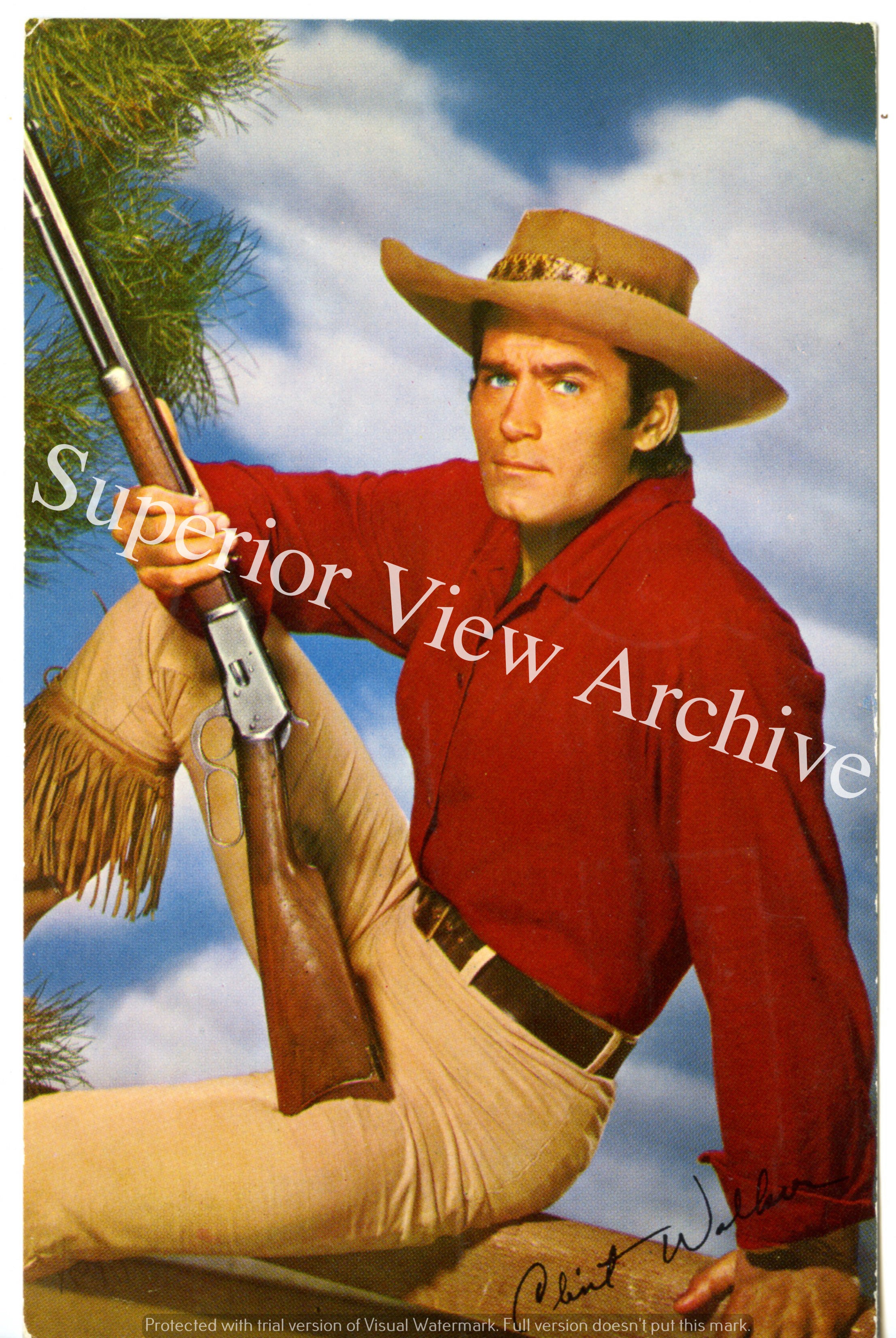 Clint Walker Superior View Photo Archive
